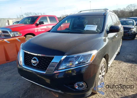 2014 Nissan Pathfinder Sl from USA, damaged, VIN 5N1AR2MN9EC612274